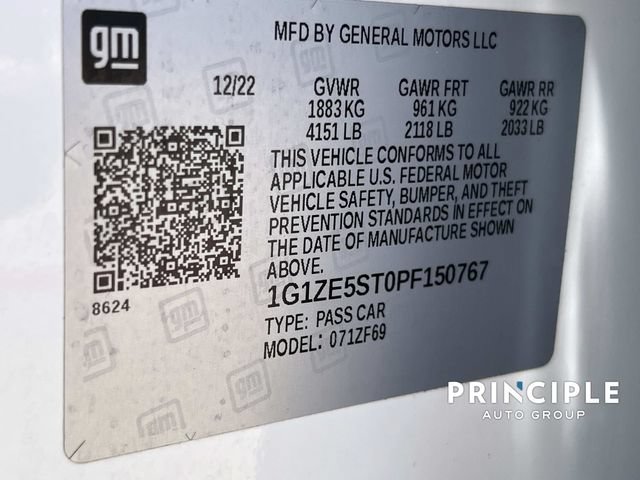 Used 2023 Chevrolet Malibu LT w/ Sport Edition FWD image 36