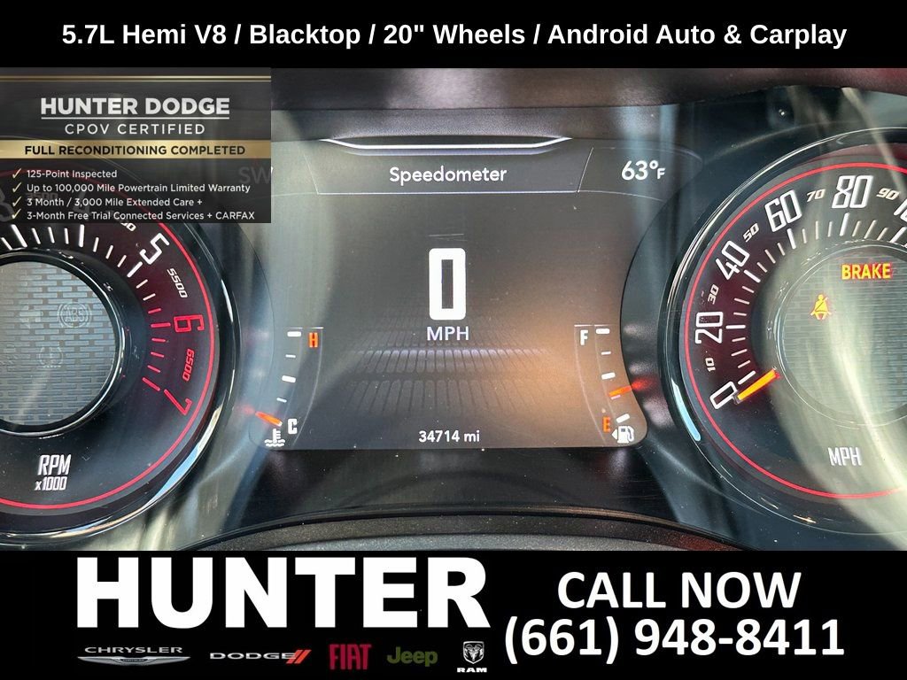 Certified 2022 Dodge Challenger R/T w/ Blacktop Package image 26