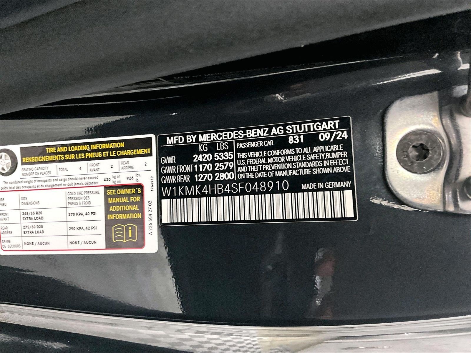 Certified 2025 Mercedes-Benz CLE 300 4MATIC Cabriolet w/ Night Package image 33