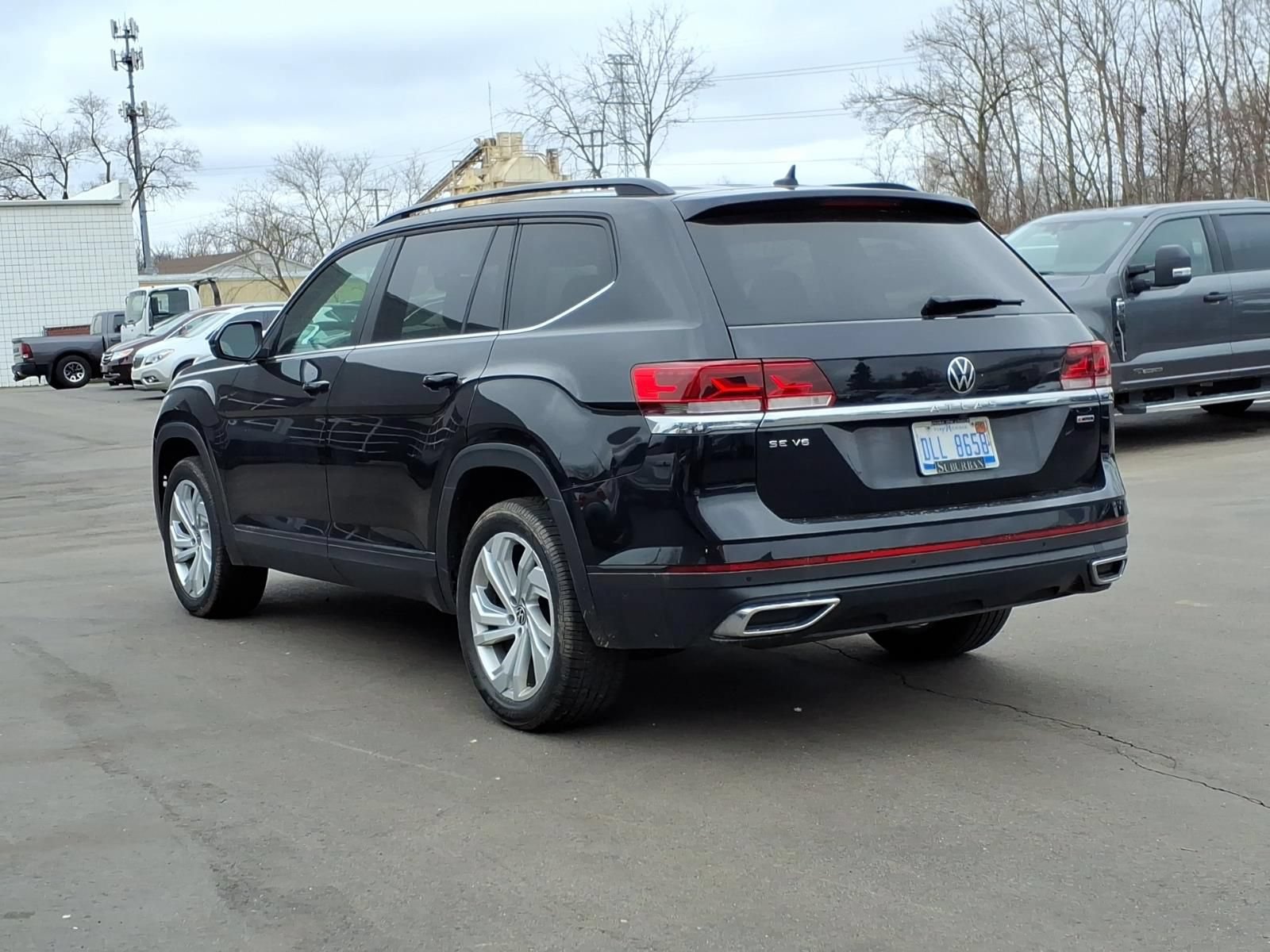 Used 2021 Volkswagen Atlas SE AWD/4WD image 3