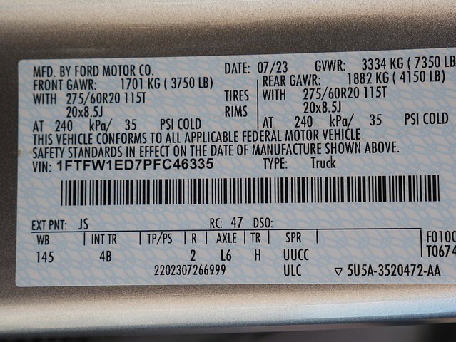 Used 2023 Ford F150 XLT w/ Equipment Group 302A High image 67