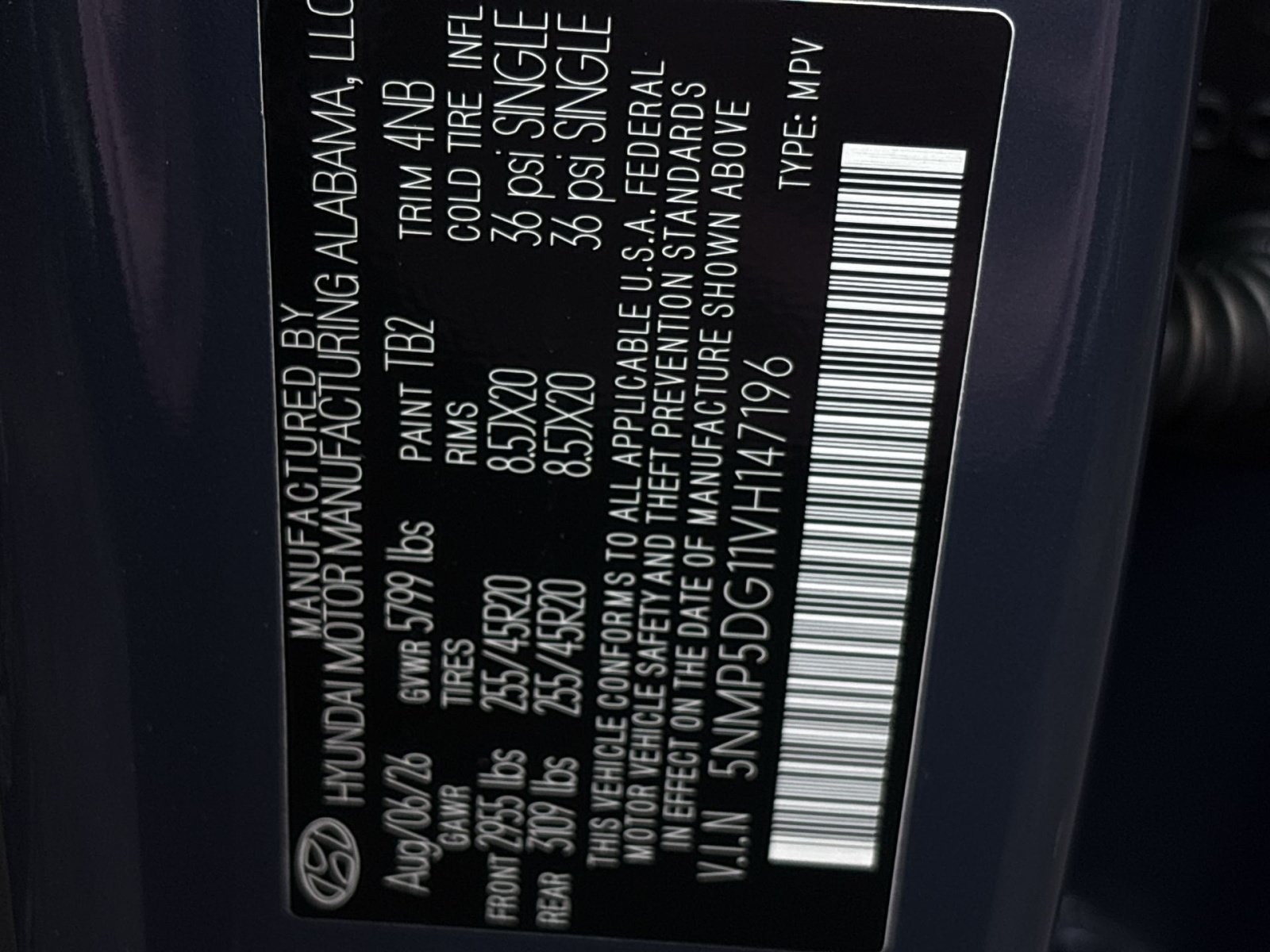 New 2027 Hyundai Santa Fe Calligraphy AWD/4WD image 30