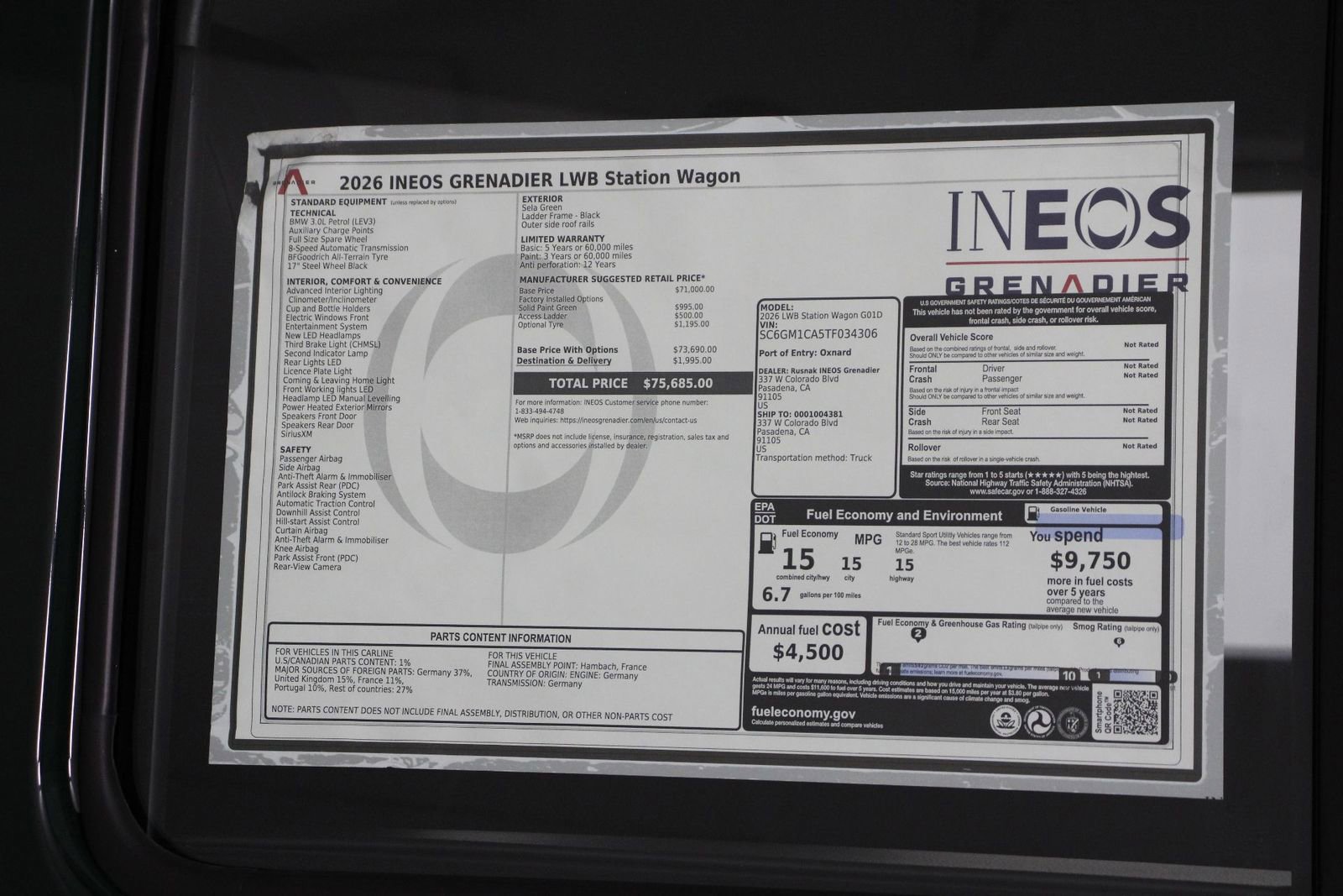 New 2026 INEOS Grenadier AWD/4WD image 22