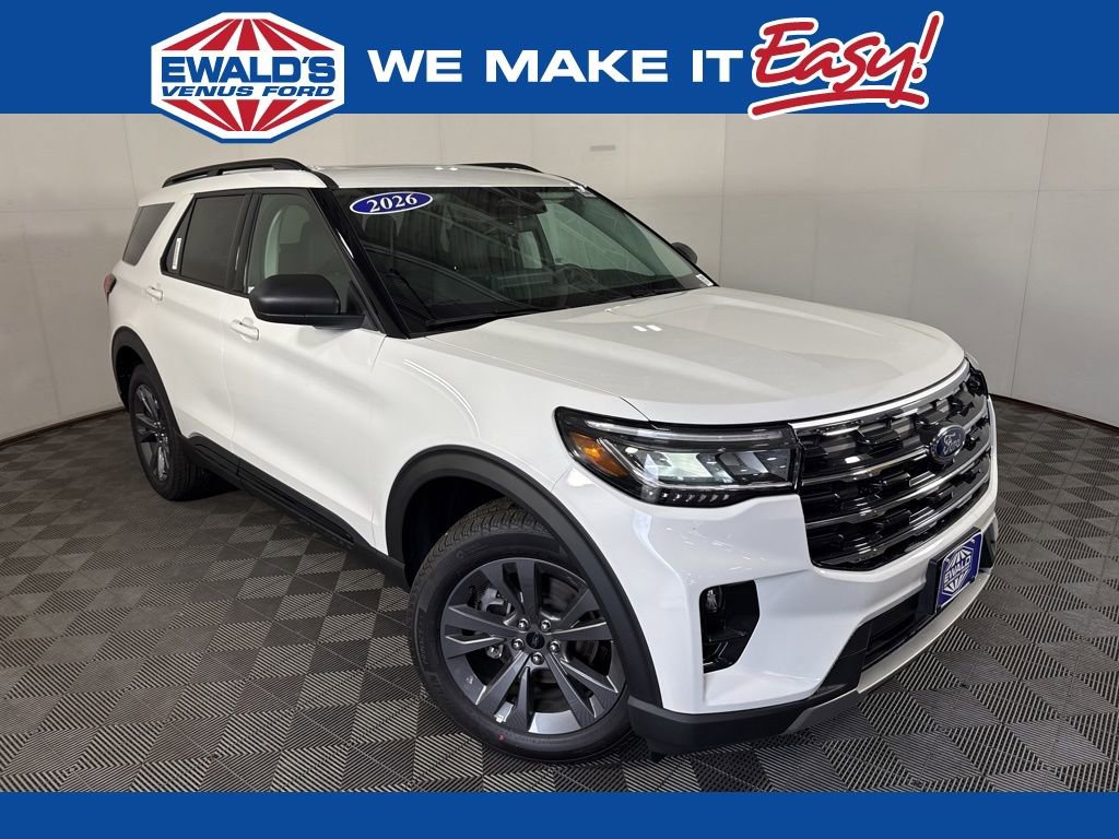 New 2026 Ford Explorer Active w/ Active Comfort Package