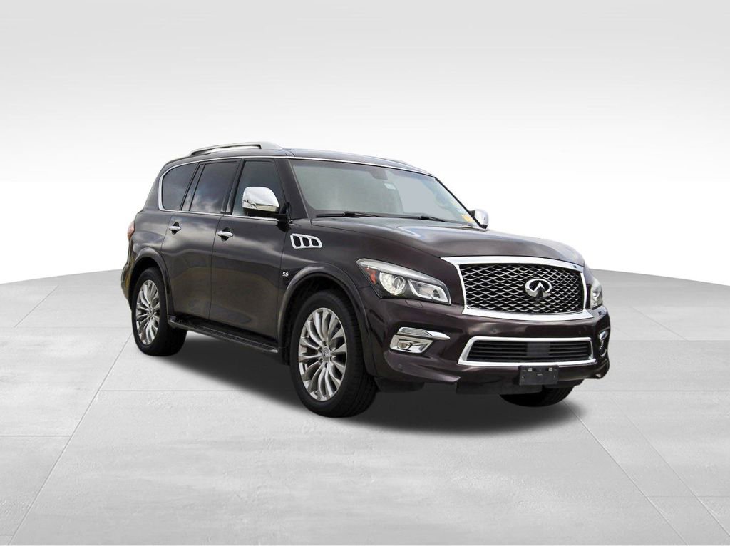 Used 2016 INFINITI QX80 4WD w/ Deluxe Technology Package image 1