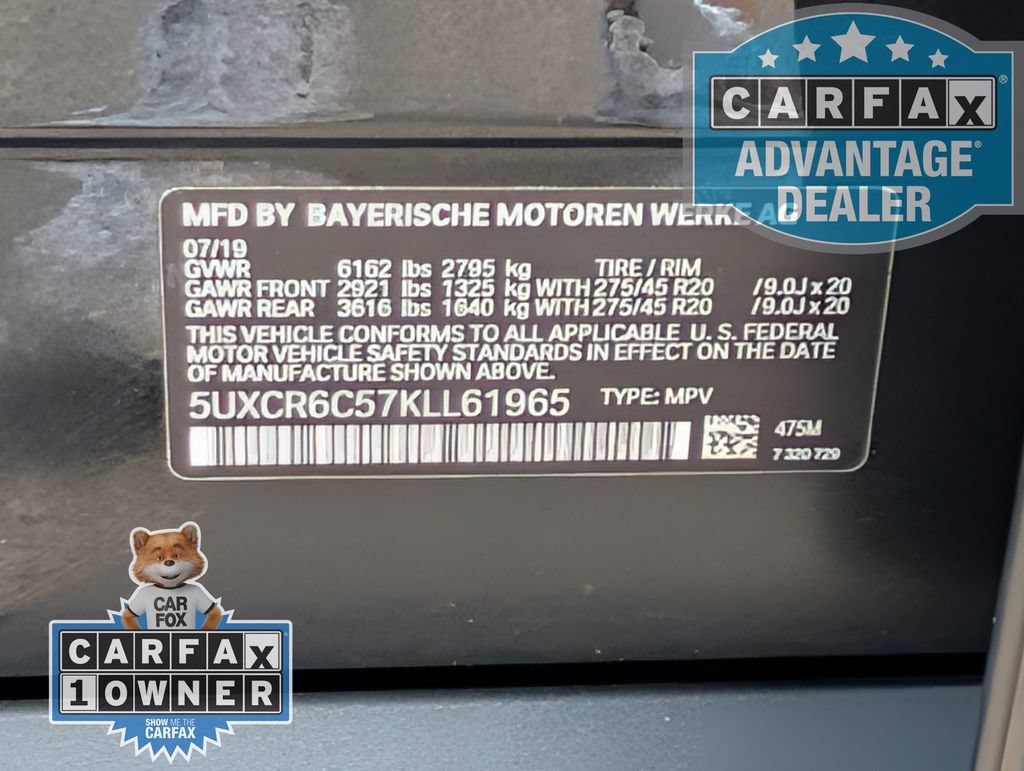 Used 2019 BMW X5 xDrive40i w/ Convenience Package AWD/4WD image 35
