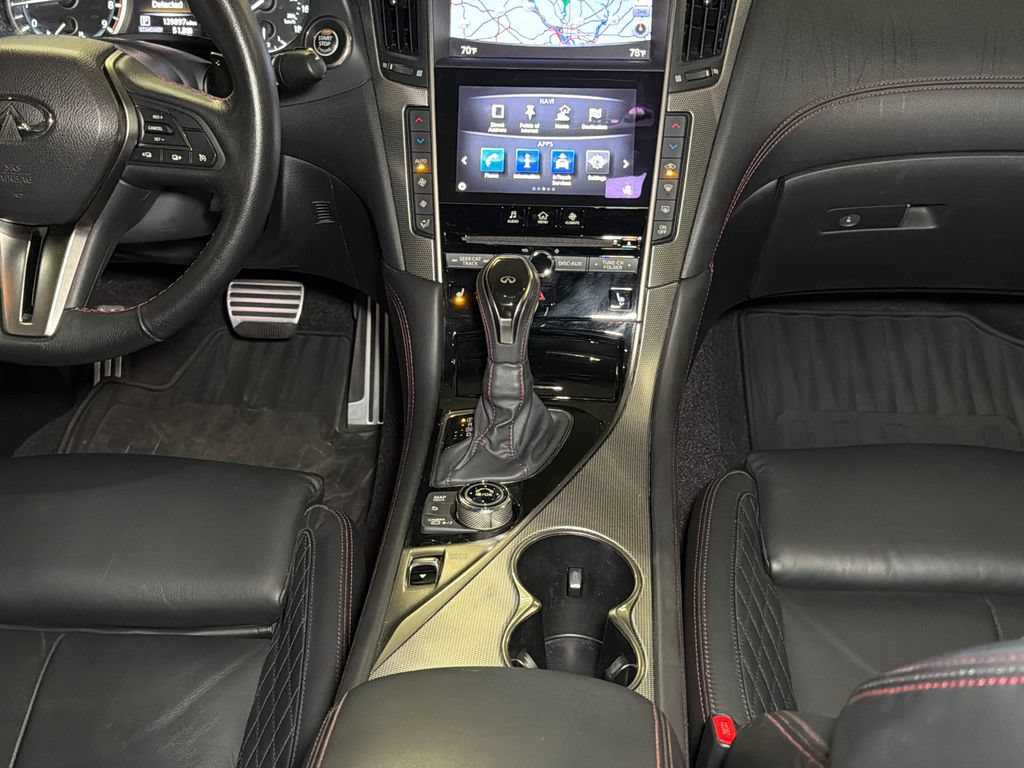 Used 2018 INFINITI Q50 Red Sport 400 w/ Cargo Package (L95) RWD image 13