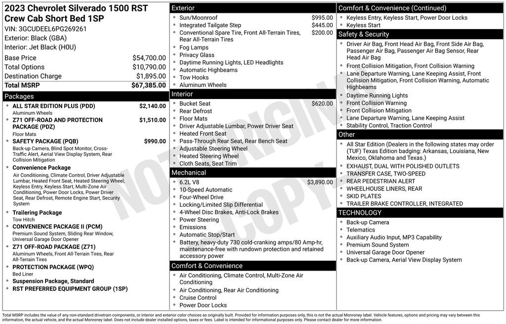 Used 2023 Chevrolet Silverado 1500 RST w/ All Star Edition Plus AWD/4WD image 21