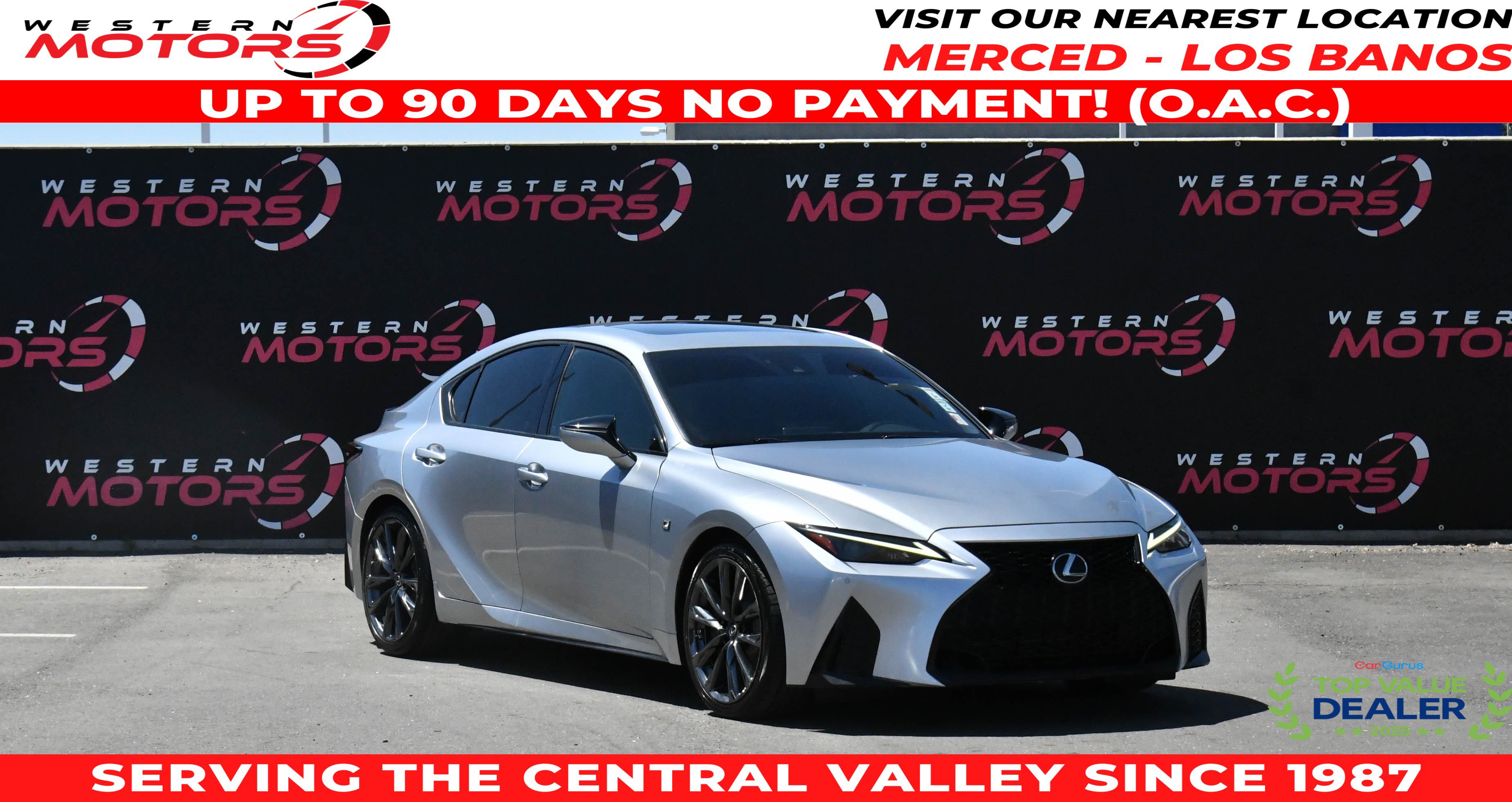 Used 2022 Lexus IS 350 F Sport w/ Navigation Package RWD image 1
