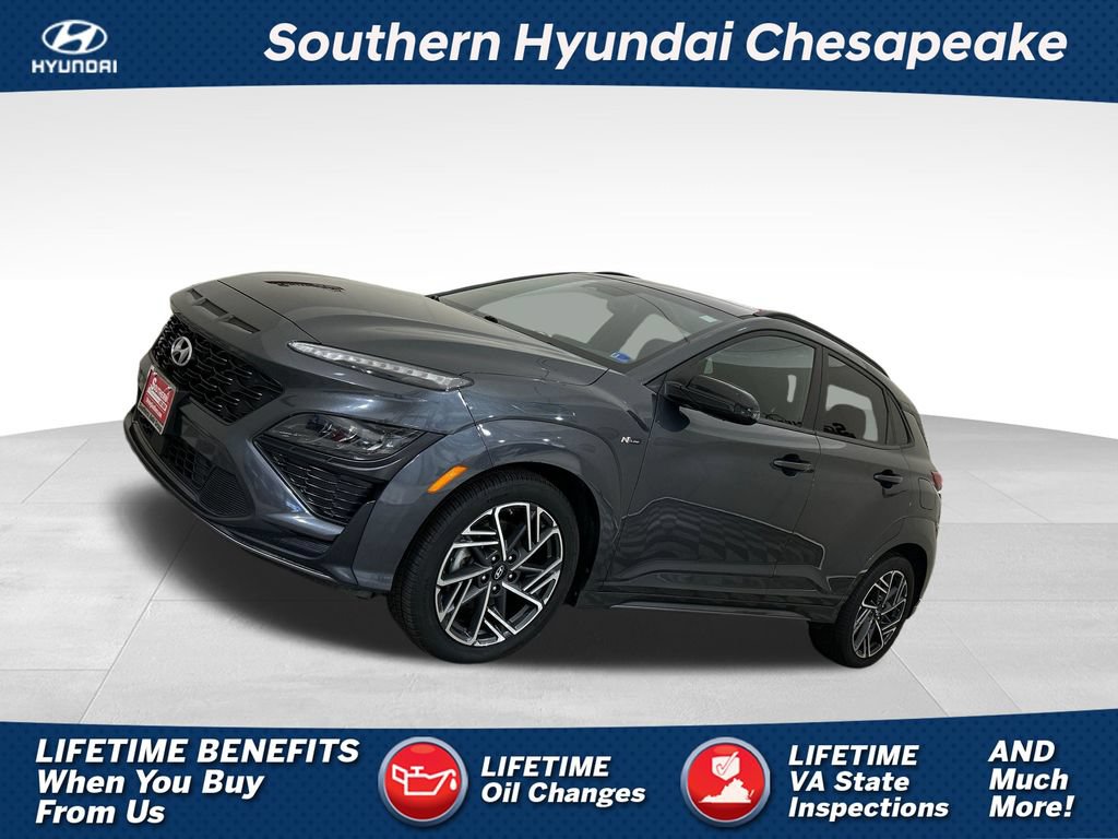 Used 2022 Hyundai Kona N Line w/ Tech Package AWD/4WD image 1