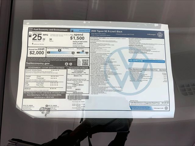 New 2026 Volkswagen Tiguan SE R-Line image 14