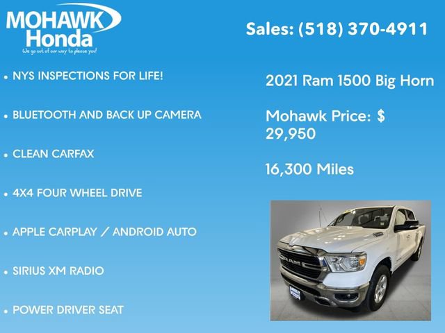 Used 2021 RAM 1500 Big Horn AWD/4WD image 7