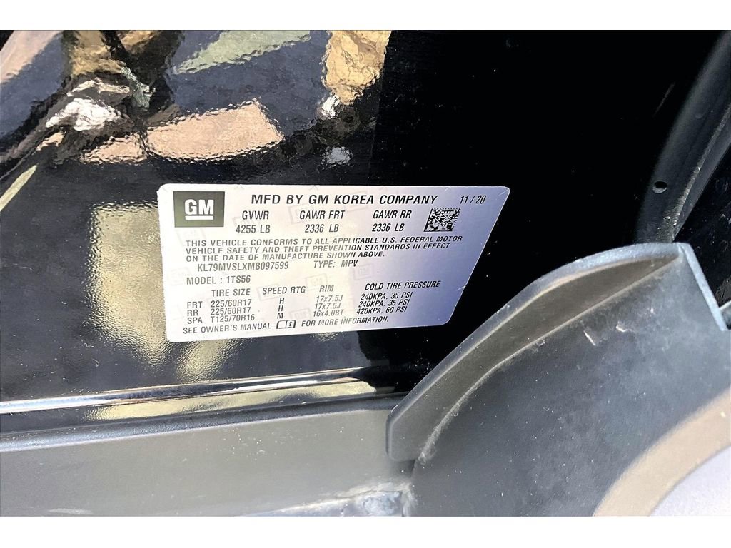 Used 2021 Chevrolet TrailBlazer ACTIV w/ Convenience Package FWD image 32