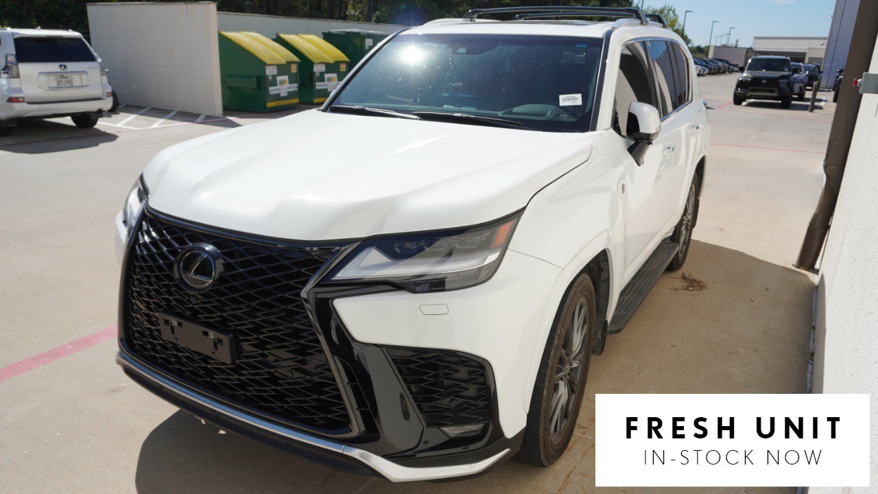Certified 2024 Lexus LX 600 F Sport AWD/4WD image 1