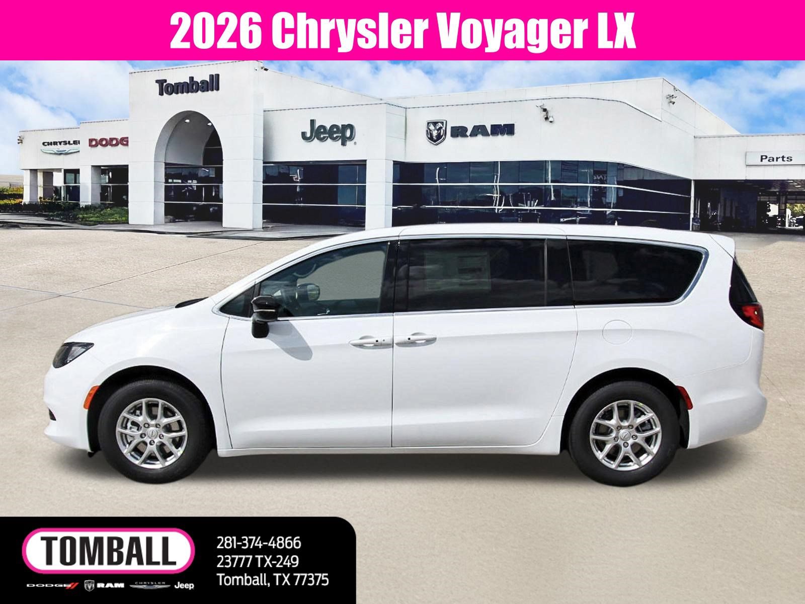 New 2026 Chrysler Voyager LX FWD image 4