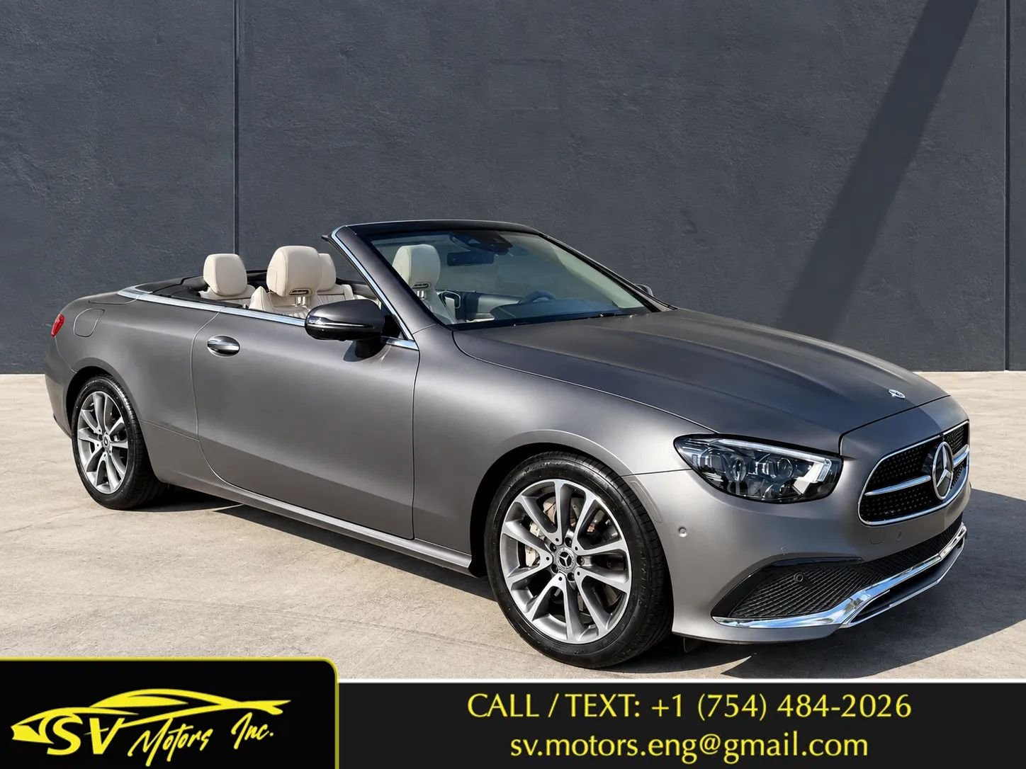Used 2023 Mercedes-Benz E 450 4MATIC Cabriolet
