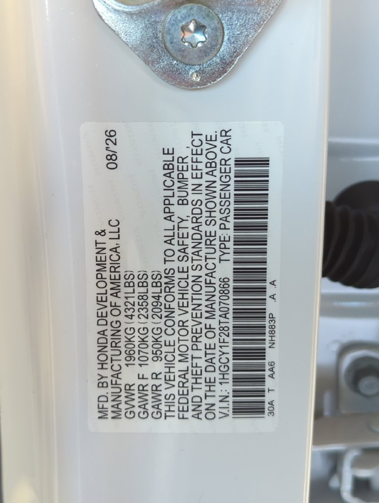 New 2026 Honda Accord LX image 35