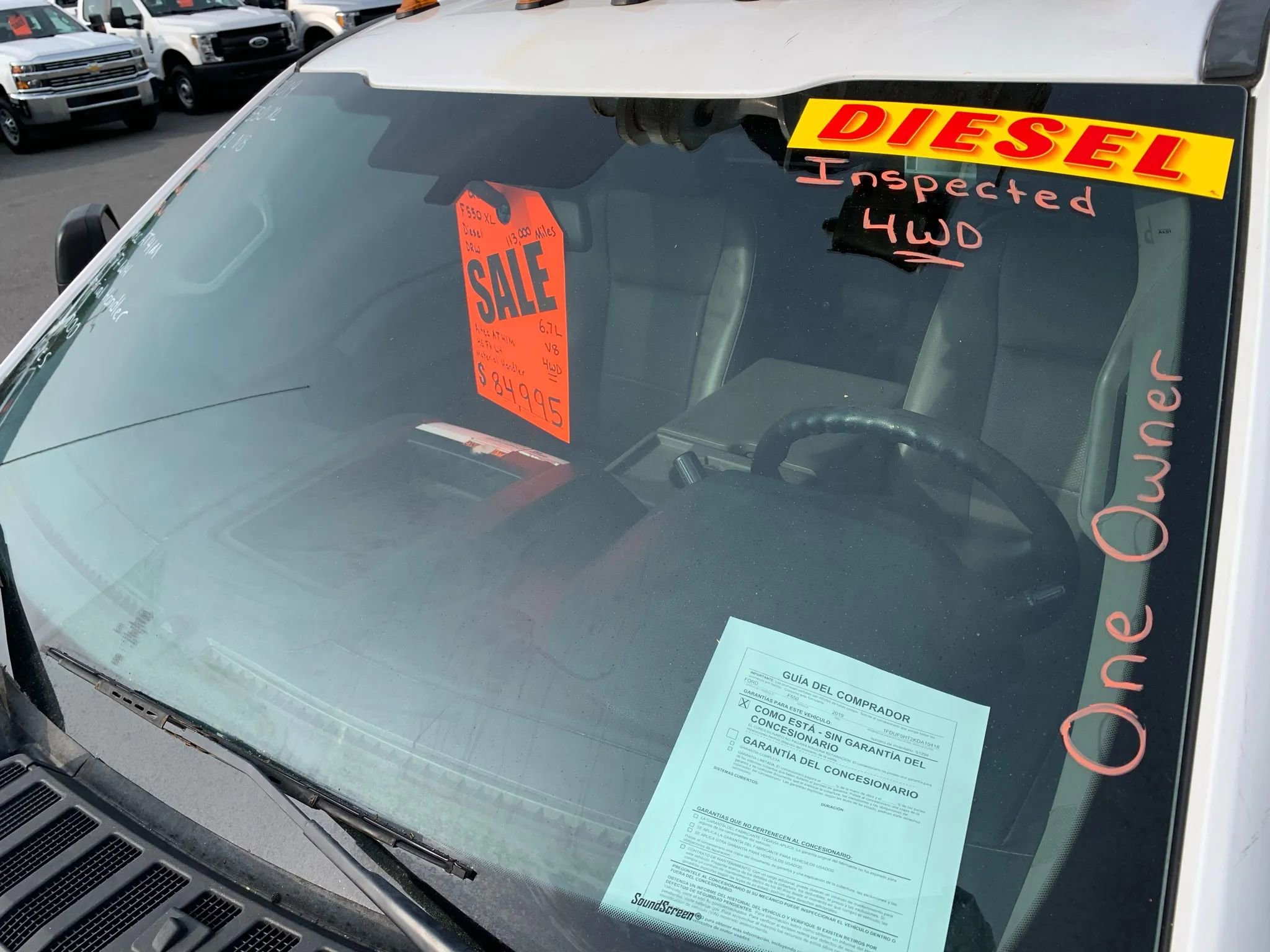 Used 2019 Ford F550 4x4 Regular Cab Super Duty image 4
