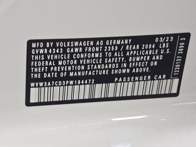 Used 2023 Volkswagen GTI SE w/ SE Leather Package FWD image 28