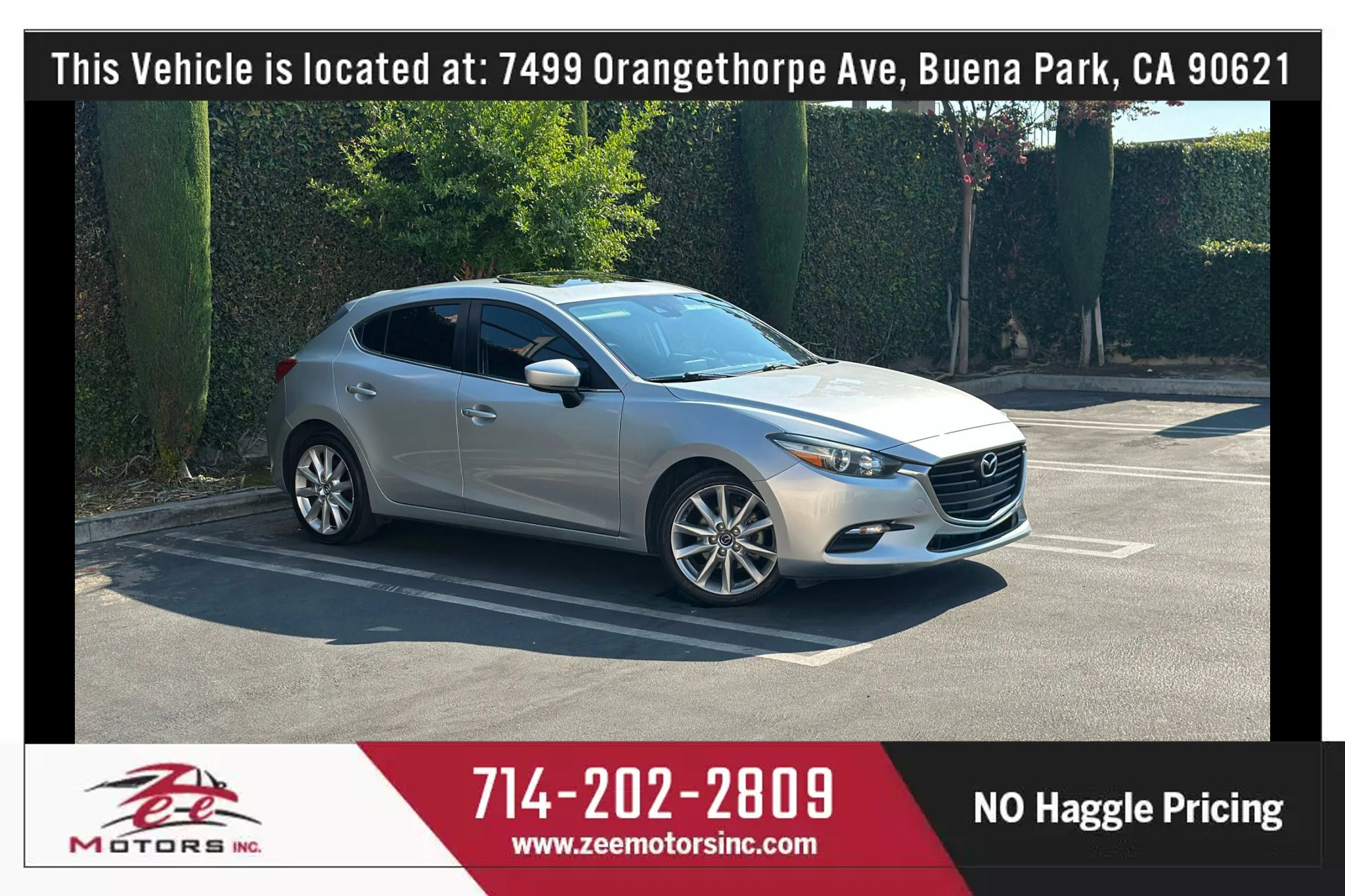 Used 2017 MAZDA MAZDA3 Touring