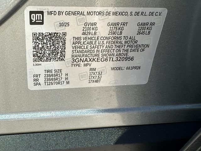 New 2026 Chevrolet Equinox ACTIV w/ Convenience Package III FWD image 12