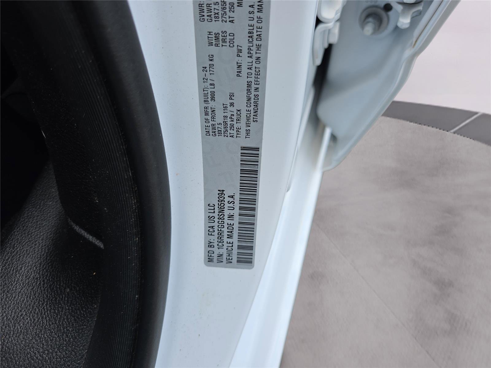 Used 2025 RAM 1500 Tradesman w/ Protection Group image 36