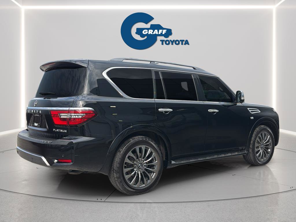 Used 2021 Nissan Armada Platinum w/ Captain's Chairs Package image 8