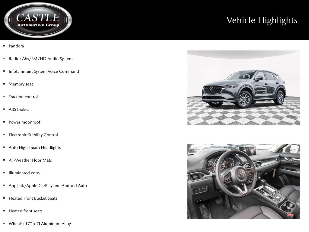 New 2025 MAZDA CX-5 AWD 2.5 S w/ Preferred Package image 4