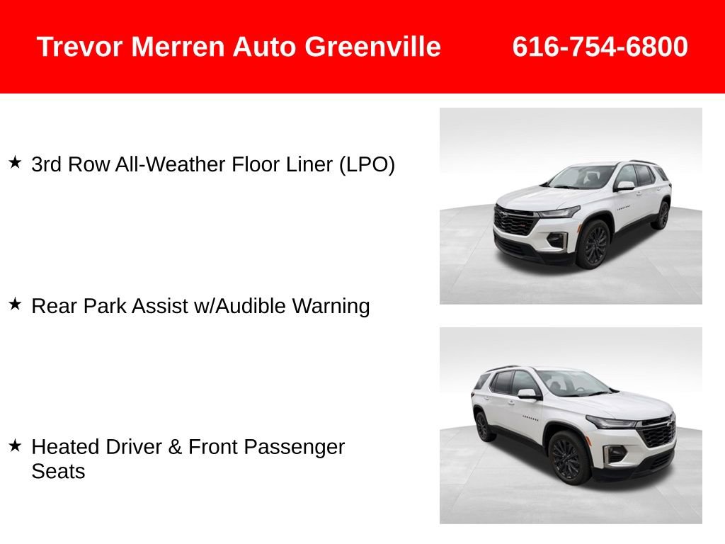 Used 2022 Chevrolet Traverse RS image 31