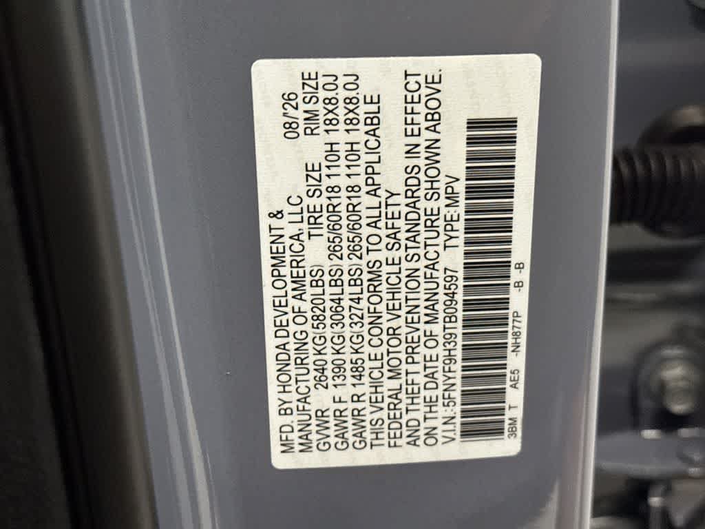 New 2026 Honda Passport RTL image 28