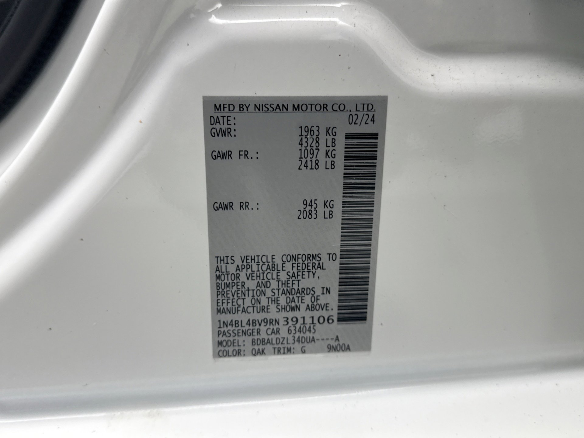 Used 2024 Nissan Altima 2.5 S image 22