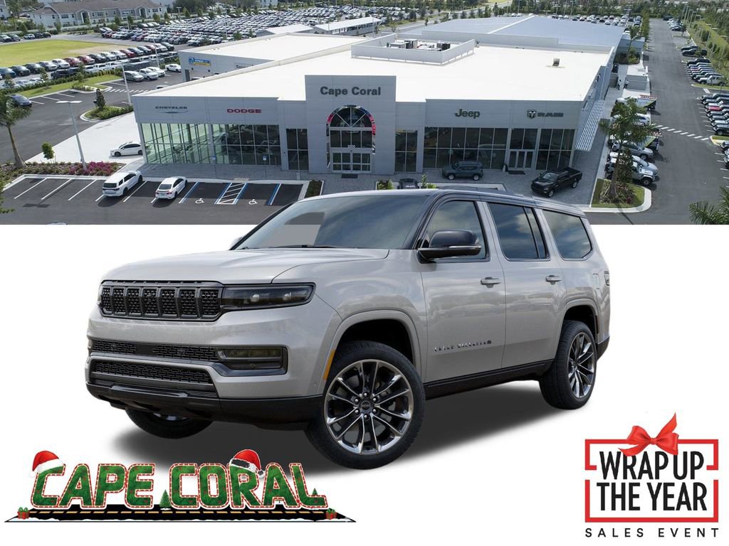 New 2025 Jeep Grand Wagoneer Series II Obsidian w/ Quick Order Packagew 28T