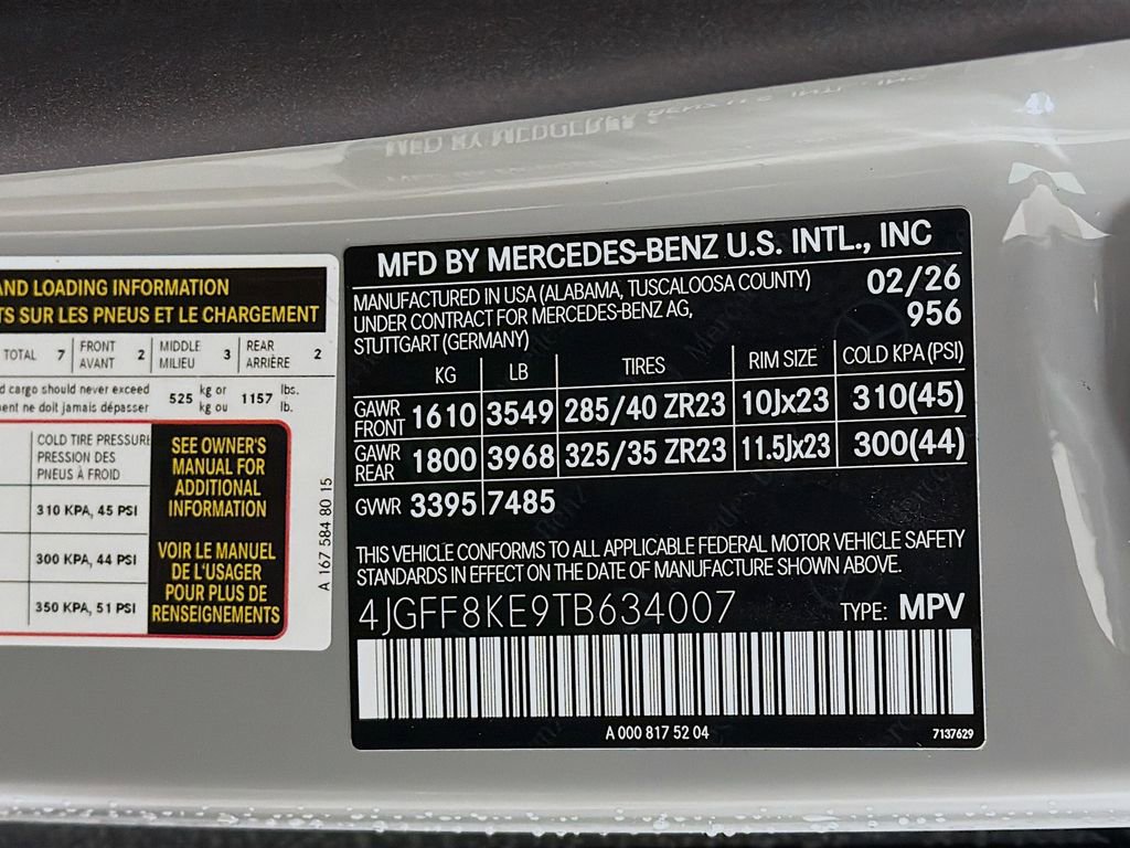 New 2026 Mercedes-Benz GLS 63 AMG 4MATIC image 38