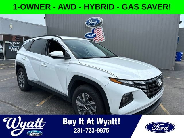 Used 2023 Hyundai Tucson Blue AWD/4WD image 1