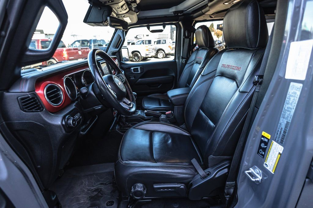 Used 2021 Jeep Wrangler Unlimited Rubicon w/ Uconnect 4C Nav & Sound Group image 22