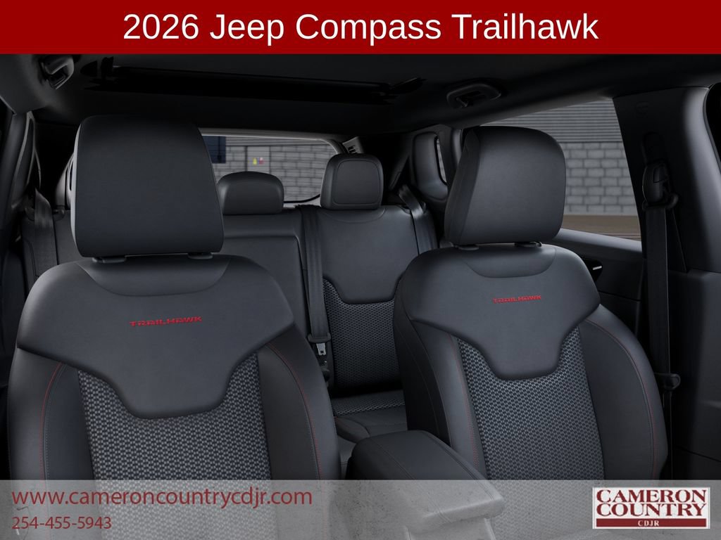 New 2026 Jeep Compass Trailhawk w/ Sun, Sound & Navigation Group AWD/4WD image 26