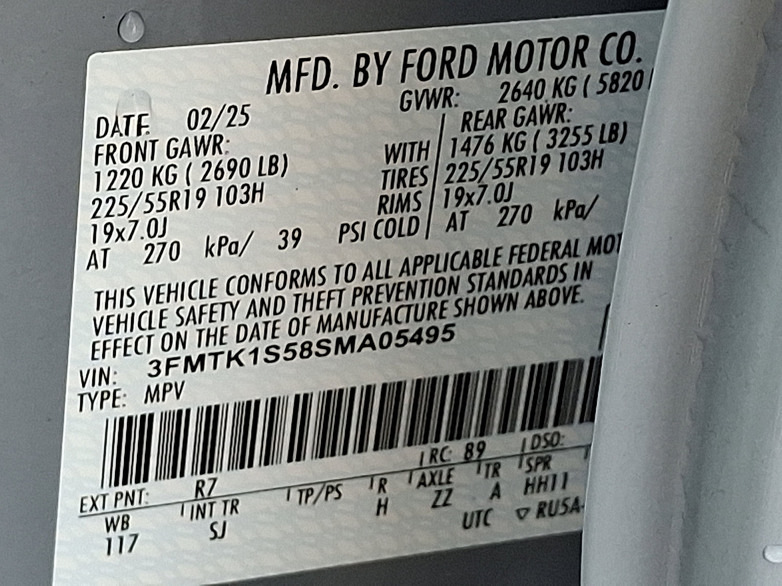 Used 2025 Ford Mustang Mach-E Select AWD/4WD image 25