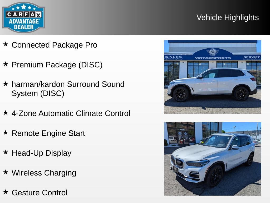 Used 2021 BMW X5 xDrive40i w/ Premium Package AWD/4WD image 4