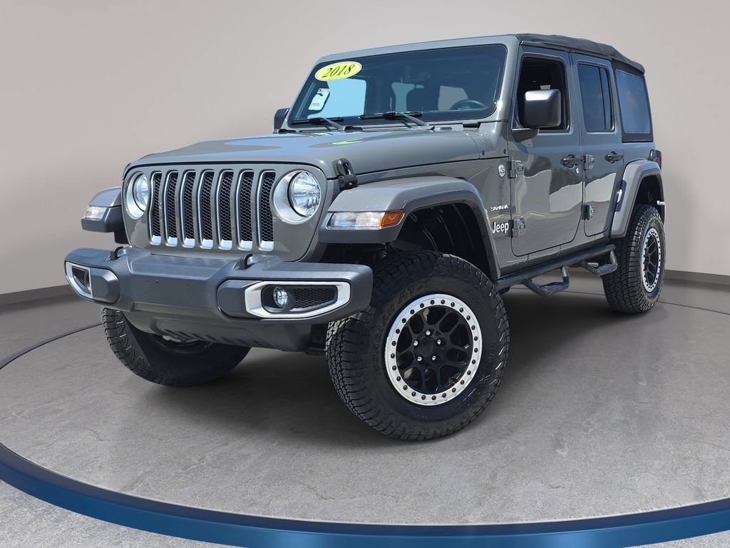 Used 2018 Jeep Wrangler Unlimited Sahara AWD/4WD image 1