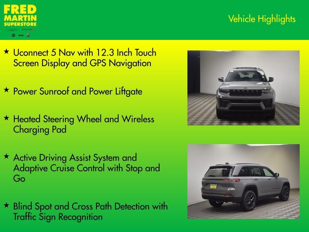 New 2027 Jeep Grand Cherokee Altitude AWD/4WD image 15