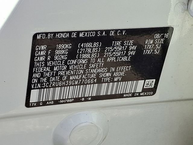 Used 2016 Honda HR-V LX image 28
