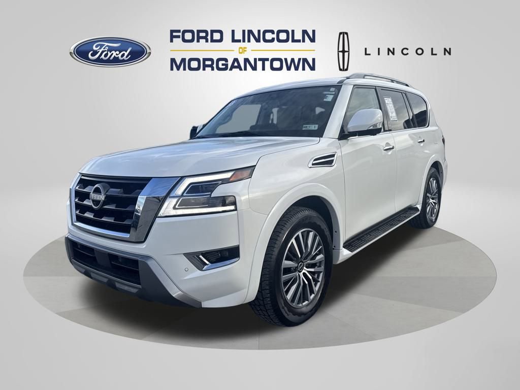 Used 2023 Nissan Armada SL w/ Captain's Chairs Package video 2