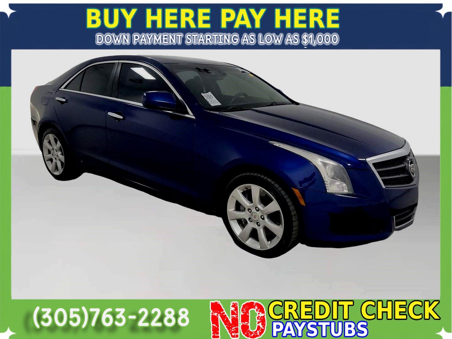 Used 2014 Cadillac ATS 2.0T AWD Sedan image 1