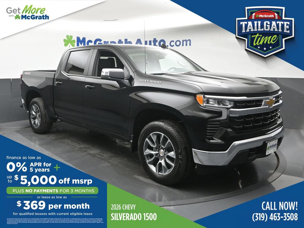 New 2026 Chevrolet Silverado 1500 LT w/ All Star Edition Plus AWD/4WD image 1