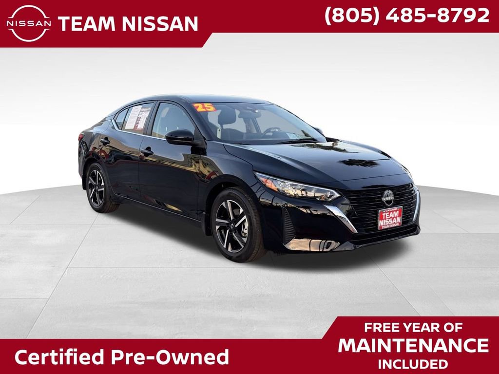 Certified 2025 Nissan Sentra SV