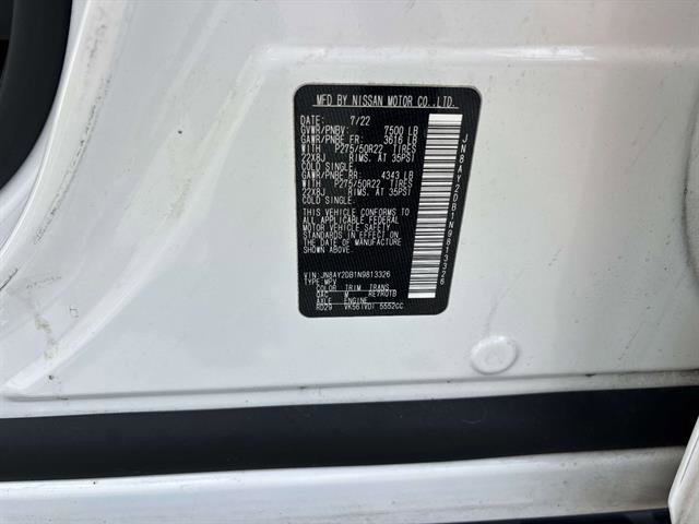 Used 2022 Nissan Armada Platinum w/ Captain's Chairs Package image 33