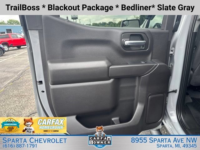 Certified 2024 Chevrolet Silverado 1500 Custom Trail Boss w/ Turbomax Blackout Package AWD/4WD image 33