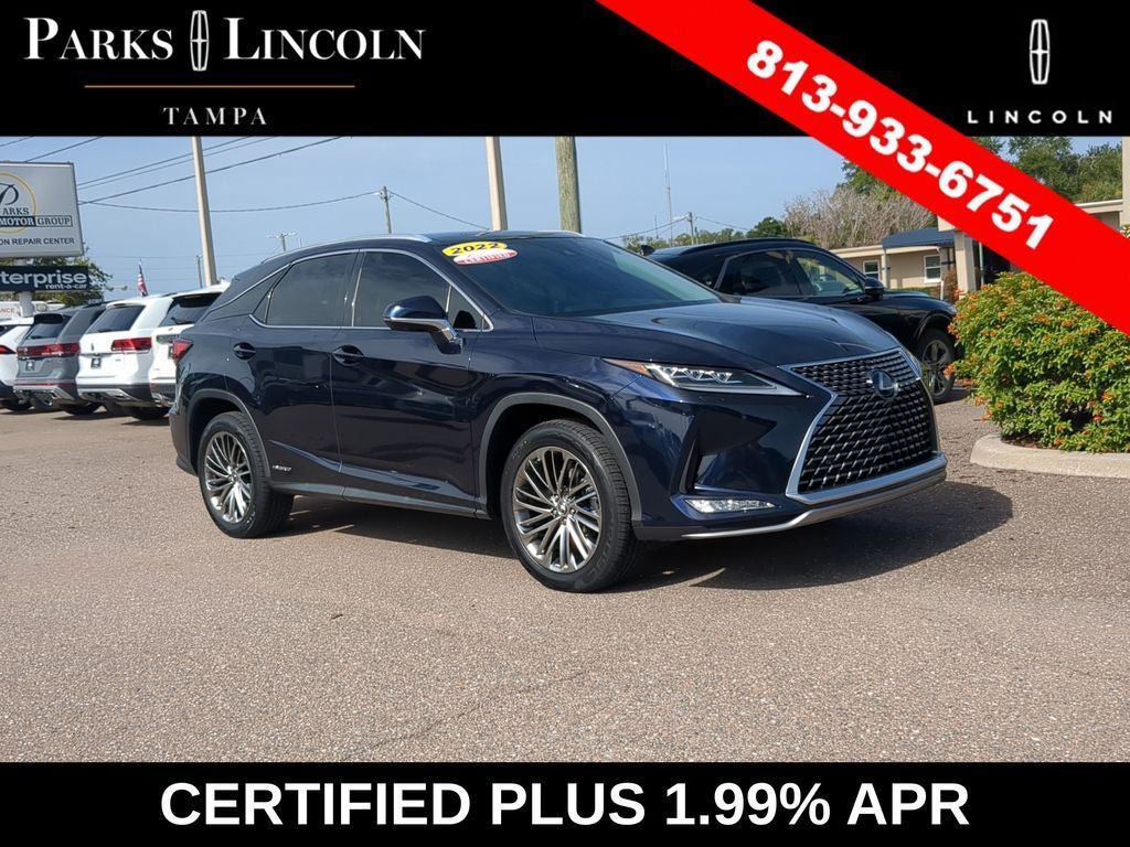Used 2022 Lexus RX 450h AWD w/ Luxury Package image 1