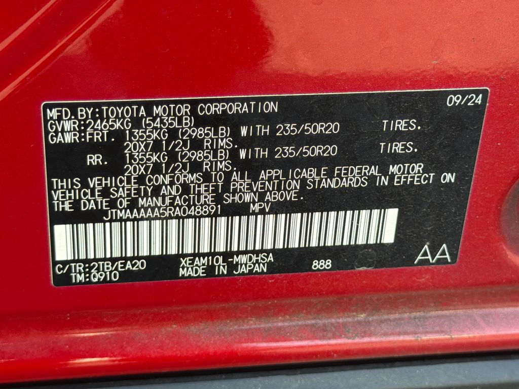 Used 2024 Toyota bZ4X FWD image 37