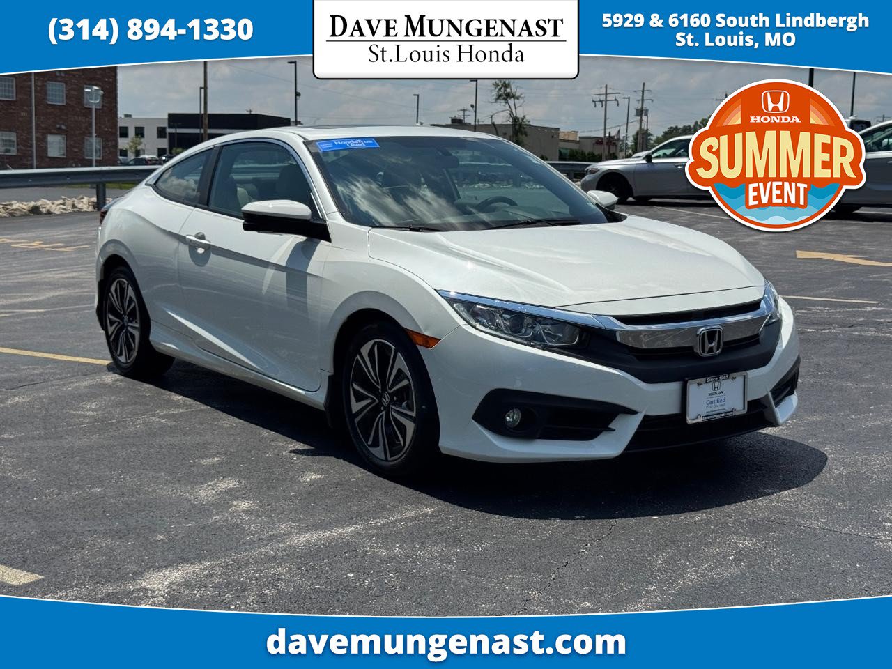 Certified 2018 Honda Civic EX-T